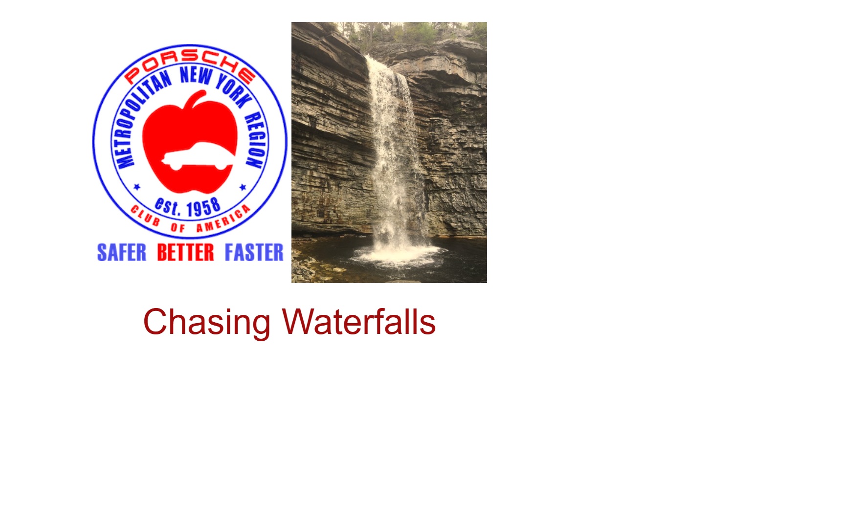 Chasing Waterfalls Trek