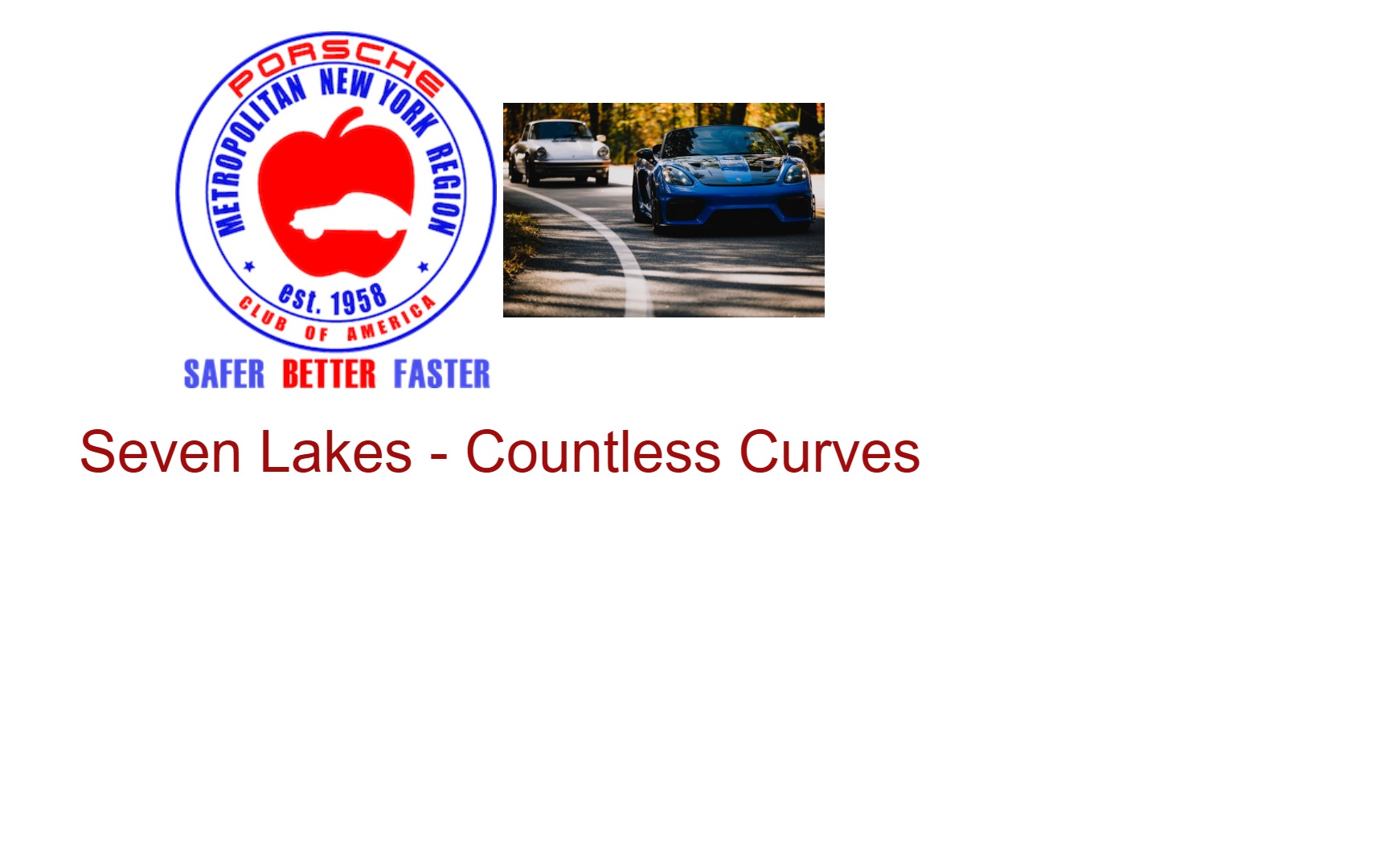 Seven Lakes and Countless Curves Trek