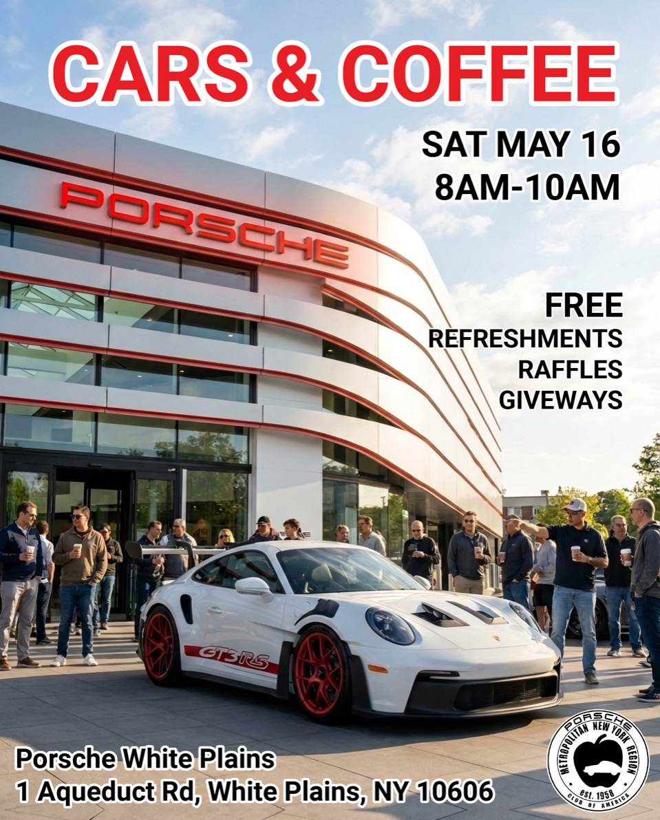 Cars and Coffee at Porsche White Plains